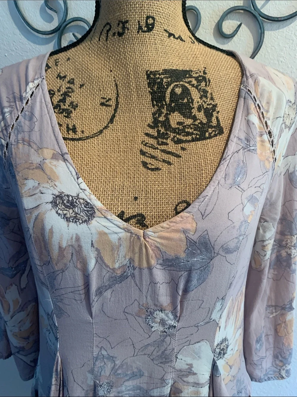 Free People Eyes on you Floral High-Low Dress